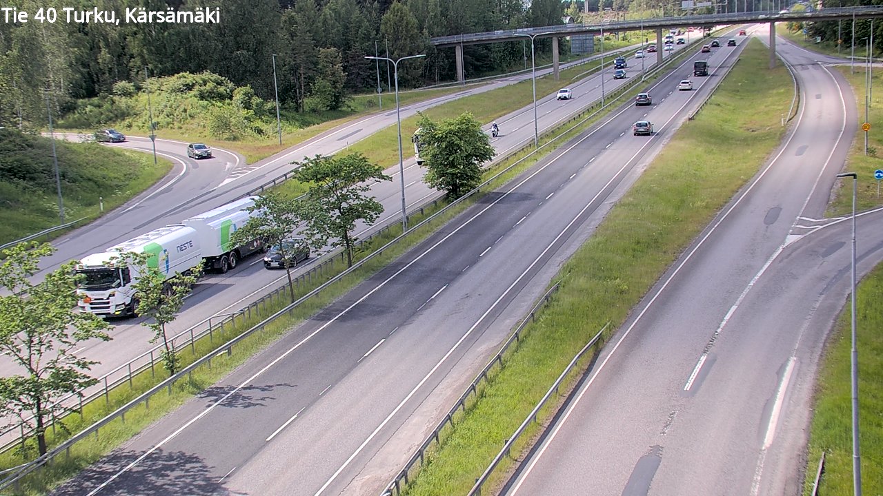 Kelikamerat Kuva Tie 40 Turku, Kärsämäki, Turku, Varsinais-Suomi
