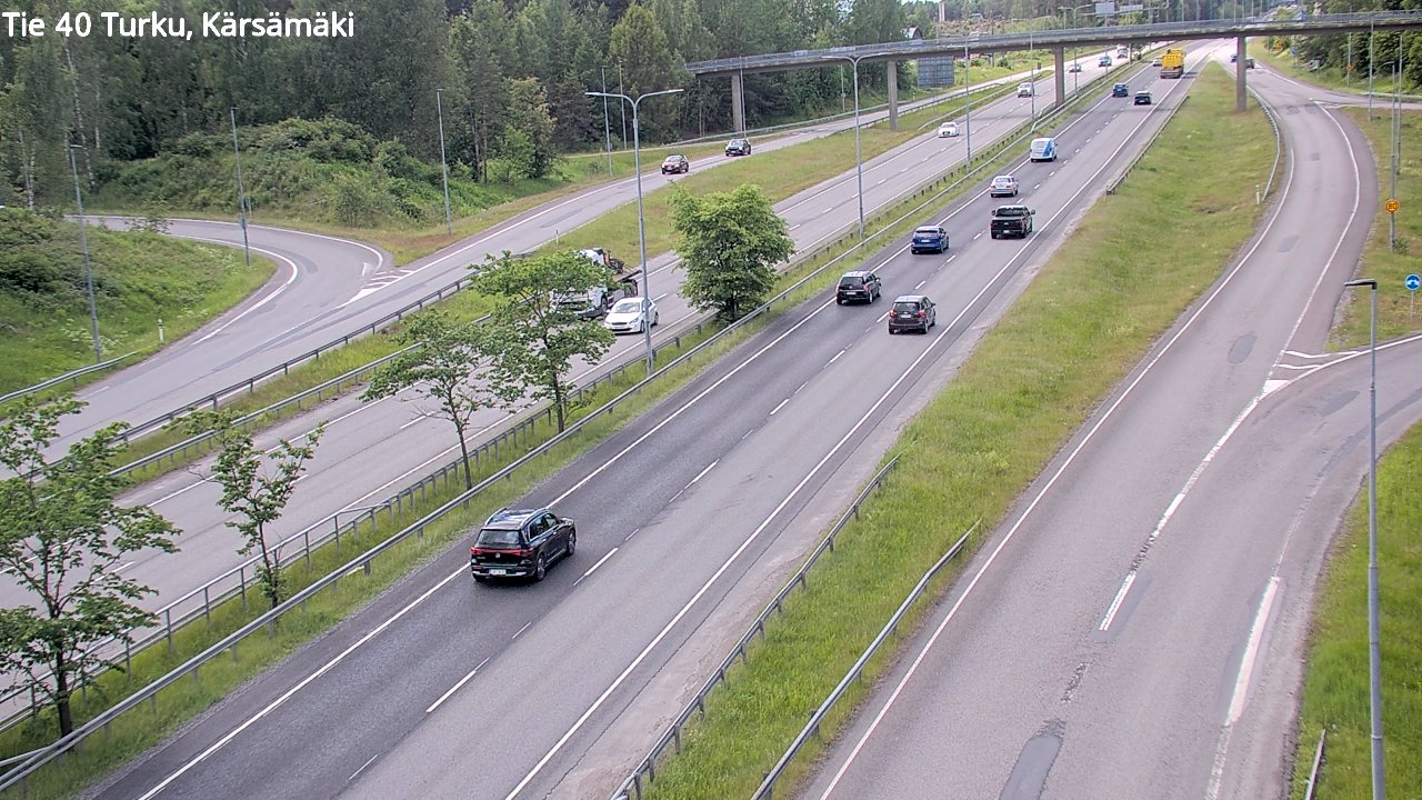 Kelikamerat Kuva Tie 40 Turku, Kärsämäki, Turku, Varsinais-Suomi