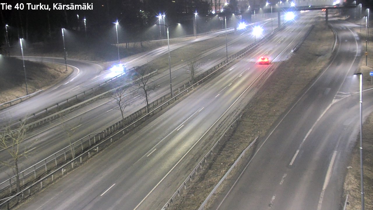 Weather Camera Image Road 40 Turku, Kärsämäki, Turku, Varsinais-Suomi
