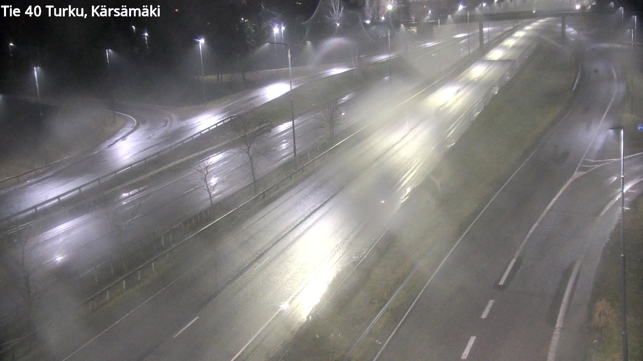 Weather Camera Image Väg 40 Åbo, Kärsämäki, Turku, Varsinais-Suomi