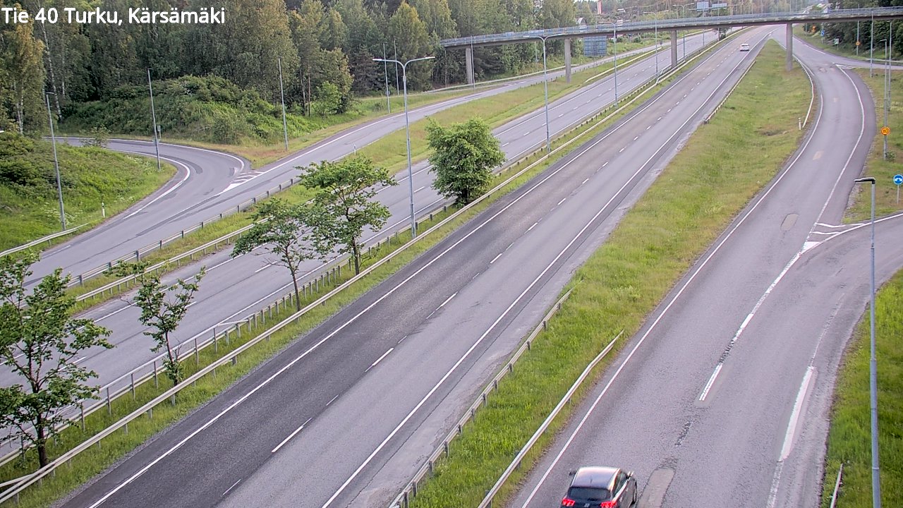 Kelikamerat Kuva Tie 40 Turku, Kärsämäki, Turku, Varsinais-Suomi