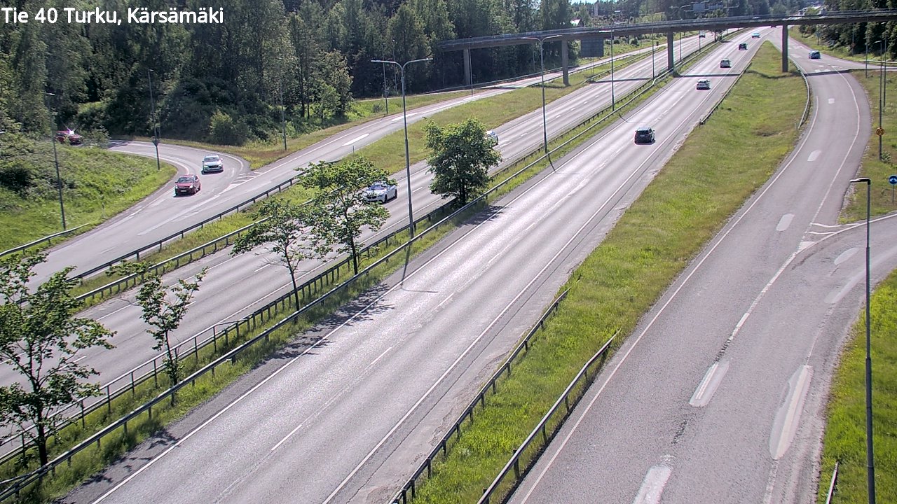 Kelikamerat Kuva Tie 40 Turku, Kärsämäki, Turku, Varsinais-Suomi