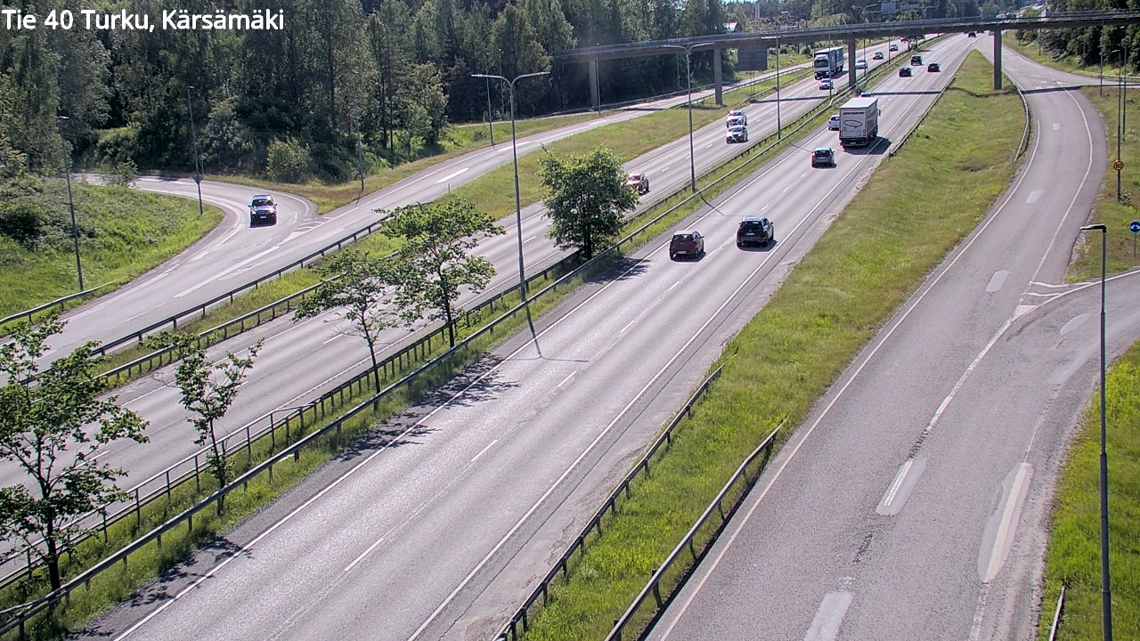 Kelikamerat Kuva Tie 40 Turku, Kärsämäki, Turku, Varsinais-Suomi