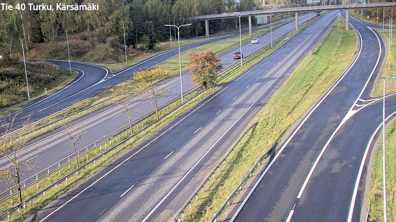 Weather Camera Image Road 40 Turku, Kärsämäki, Turku, Varsinais-Suomi