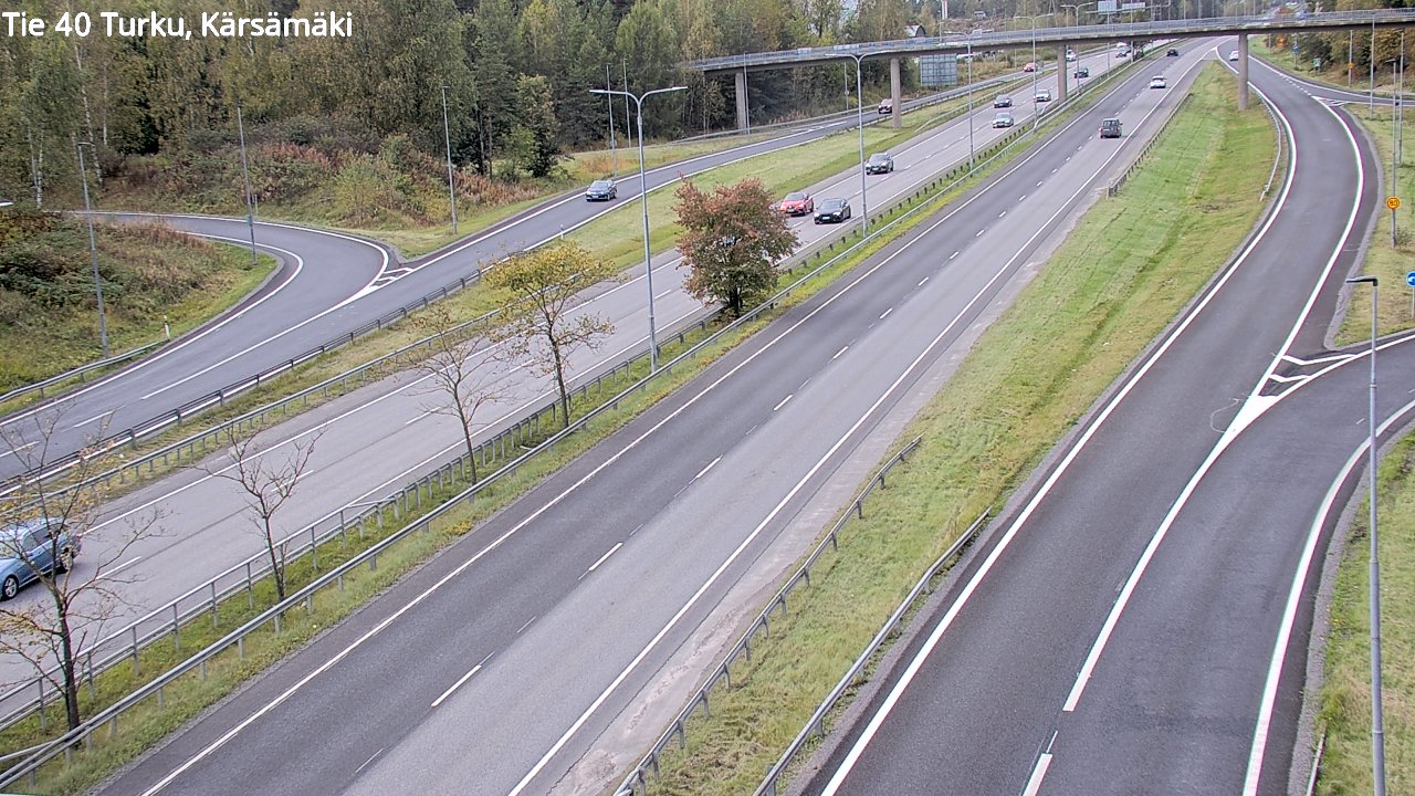 Kelikamerat Kuva Tie 40 Turku, Kärsämäki, Turku, Varsinais-Suomi