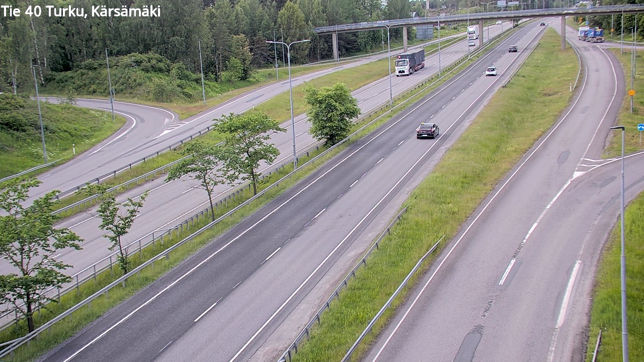 Kelikamerat Kuva Tie 40 Turku, Kärsämäki, Turku, Varsinais-Suomi