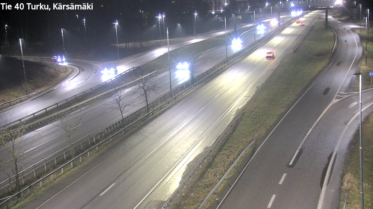 Weather Camera Image Väg 40 Åbo, Kärsämäki, Turku, Varsinais-Suomi