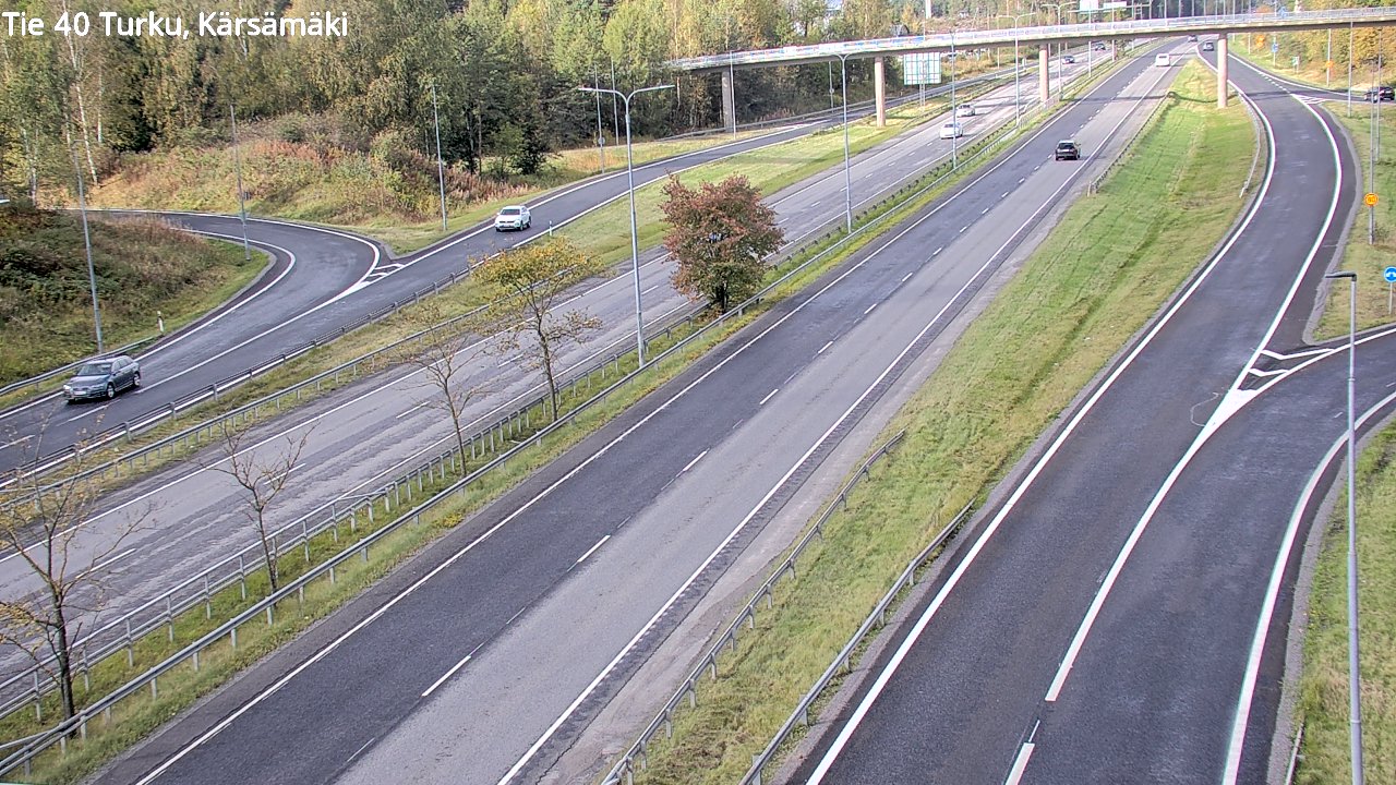 Weather Camera Image Road 40 Turku, Kärsämäki, Turku, Varsinais-Suomi
