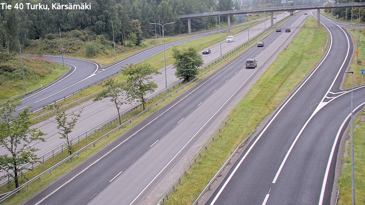 Weather Camera Image Road 40 Turku, Kärsämäki, Turku, Varsinais-Suomi