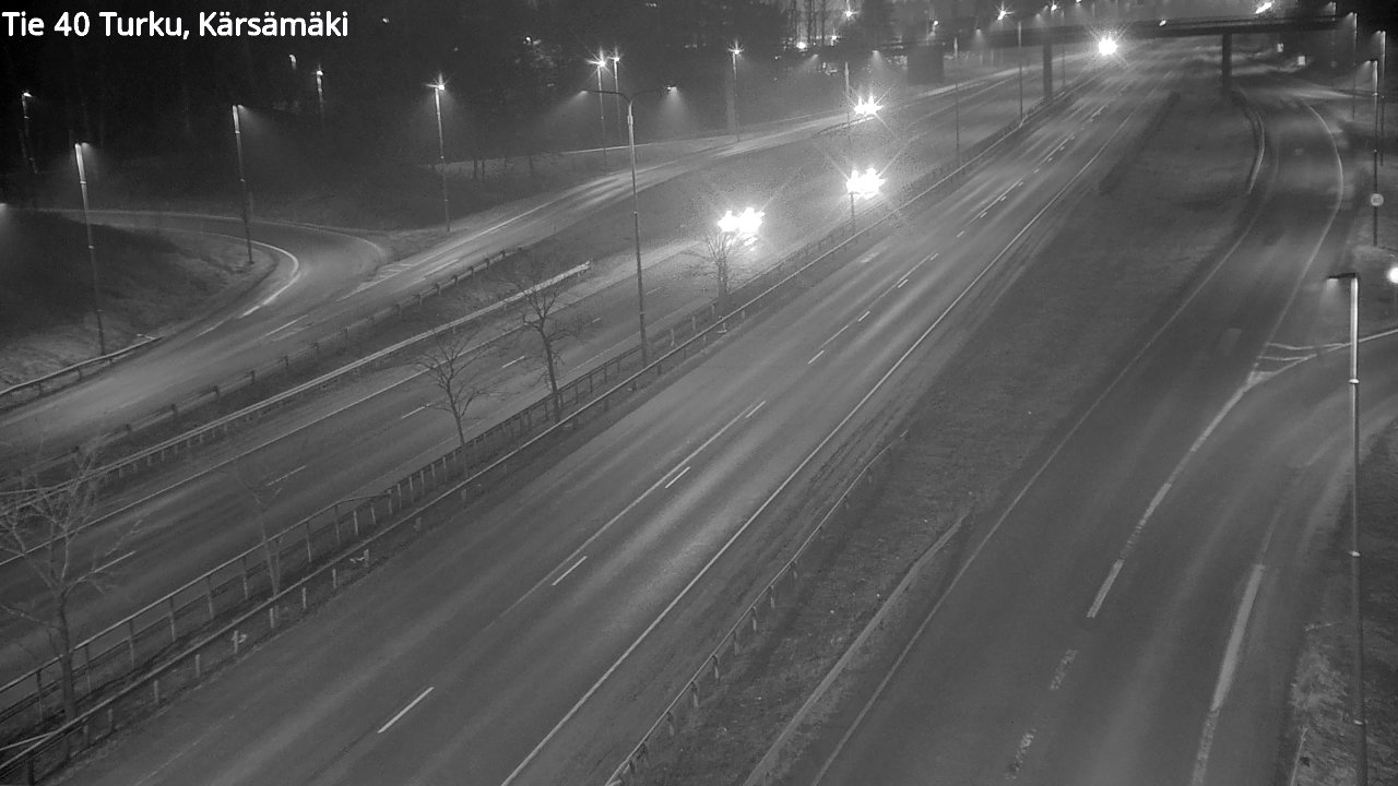 Weather Camera Image Road 40 Turku, Kärsämäki, Turku, Varsinais-Suomi