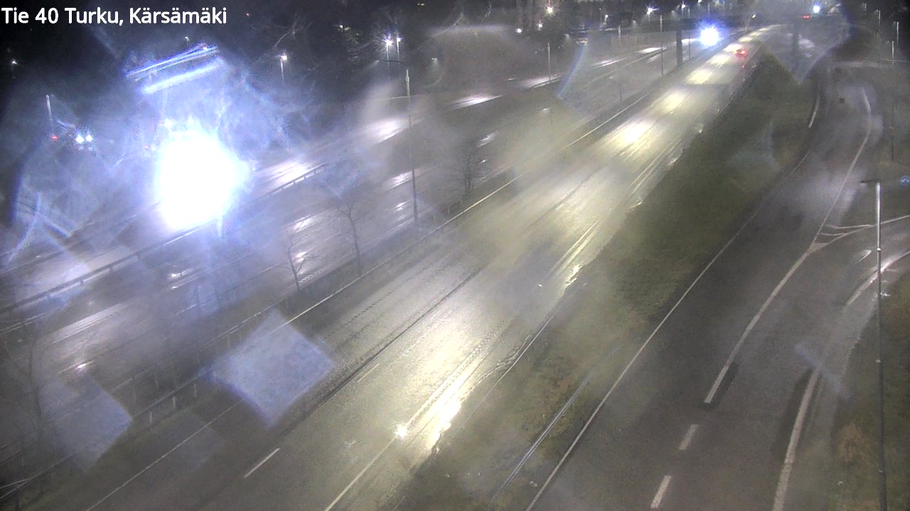 Weather Camera Image Väg 40 Åbo, Kärsämäki, Turku, Varsinais-Suomi