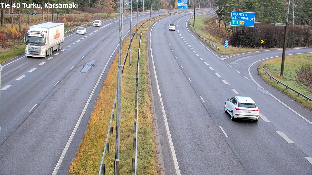 Kelikamerat Kuva Tie 40 Turku, Kärsämäki, Turku, Varsinais-Suomi