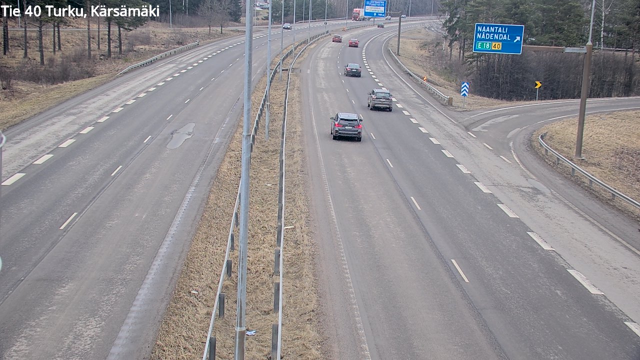 Kelikamerat Kuva Tie 40 Turku, Kärsämäki, Turku, Varsinais-Suomi