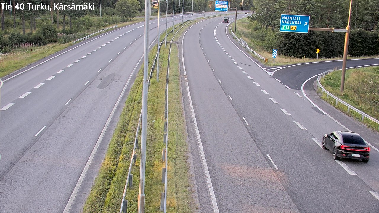 Kelikamerat Kuva Tie 40 Turku, Kärsämäki, Turku, Varsinais-Suomi