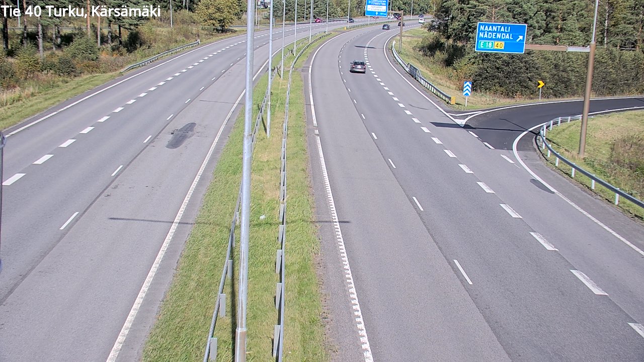 Kelikamerat Kuva Tie 40 Turku, Kärsämäki, Turku, Varsinais-Suomi