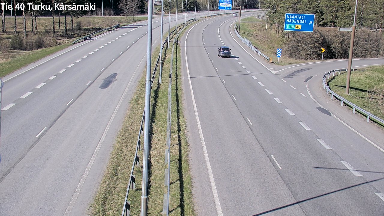 Kelikamerat Kuva Tie 40 Turku, Kärsämäki, Turku, Varsinais-Suomi