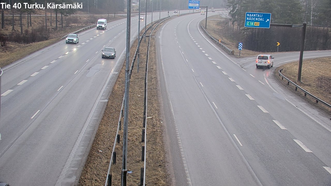 Kelikamerat Kuva Tie 40 Turku, Kärsämäki, Turku, Varsinais-Suomi