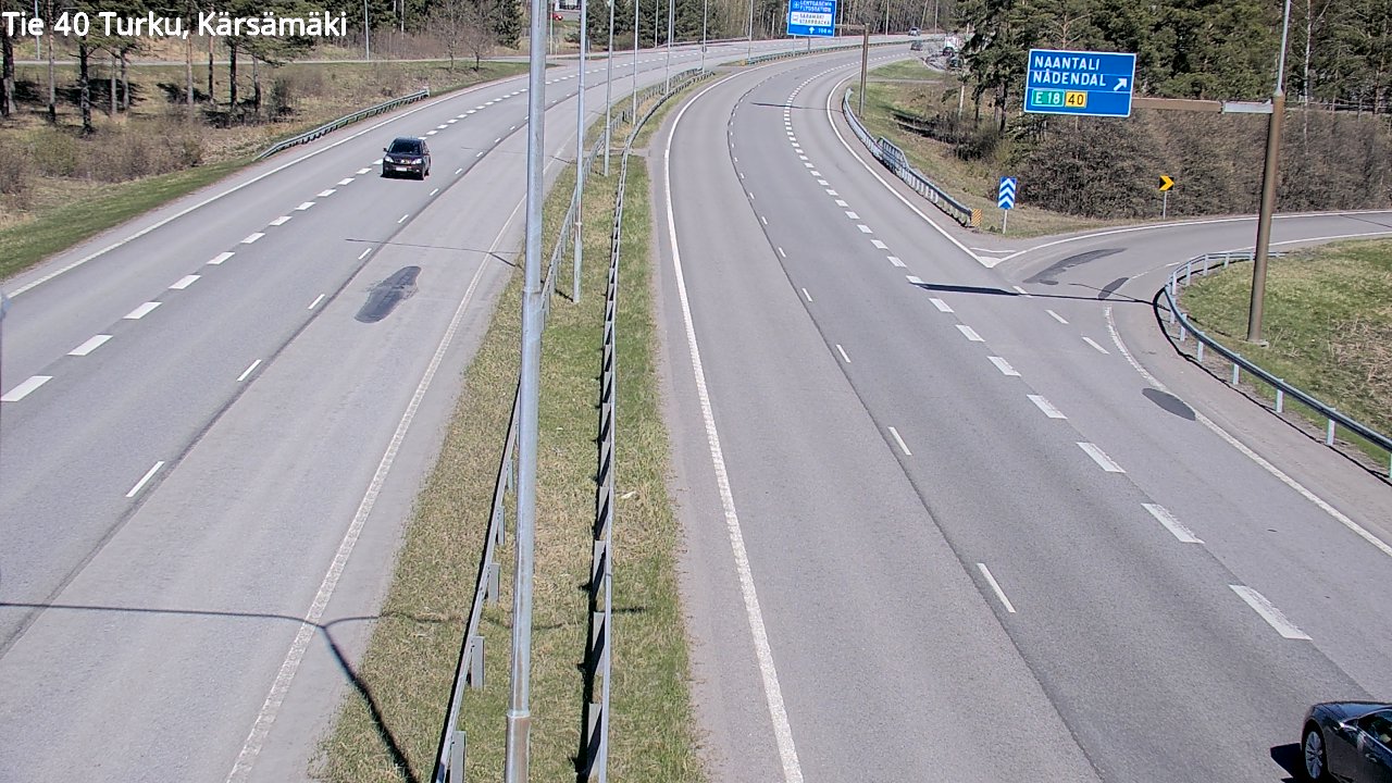 Kelikamerat Kuva Tie 40 Turku, Kärsämäki, Turku, Varsinais-Suomi