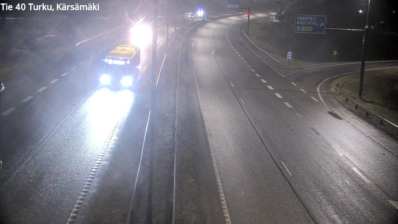 Weather Camera Image Väg 40 Åbo, Kärsämäki, Turku, Varsinais-Suomi