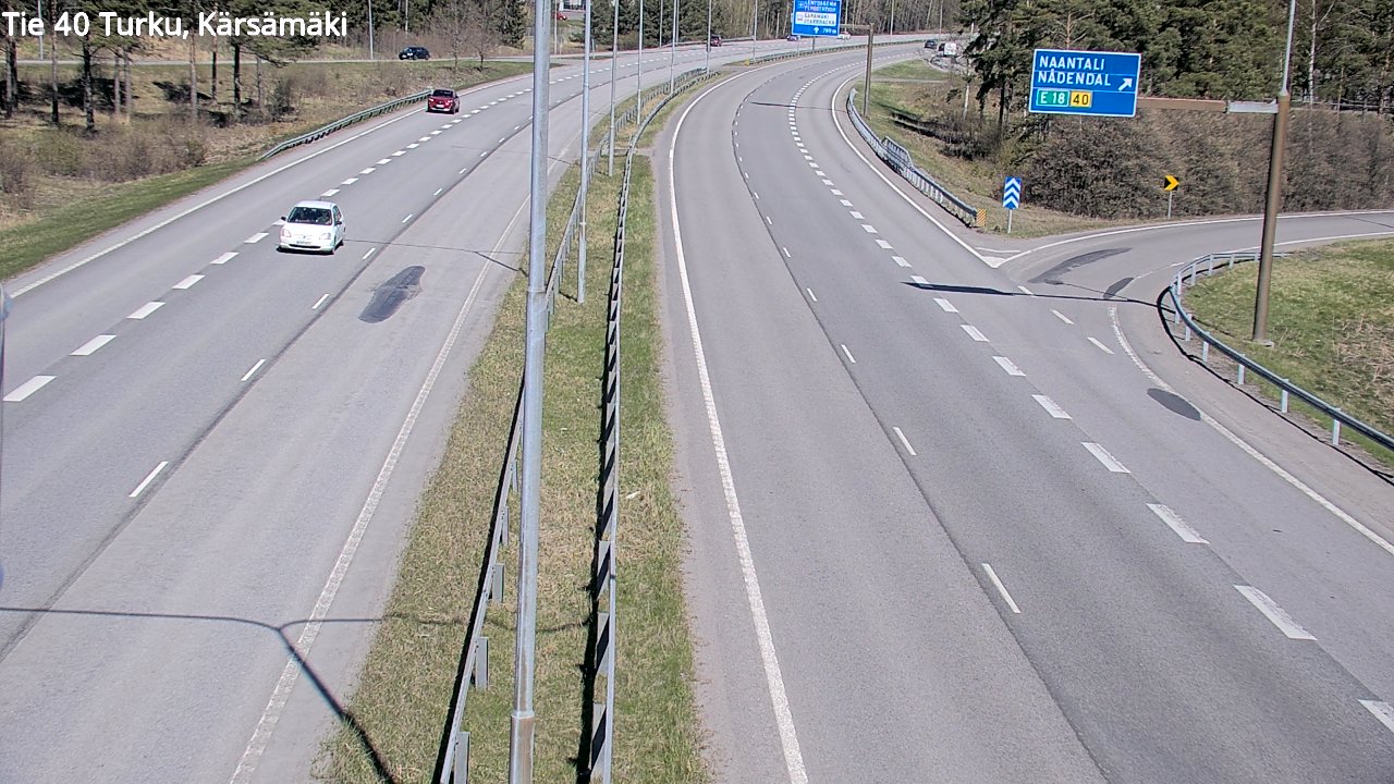 Kelikamerat Kuva Tie 40 Turku, Kärsämäki, Turku, Varsinais-Suomi