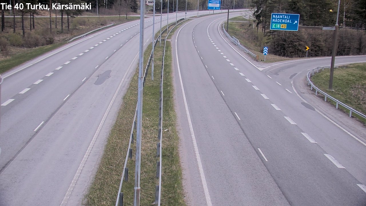 Kelikamerat Kuva Tie 40 Turku, Kärsämäki, Turku, Varsinais-Suomi