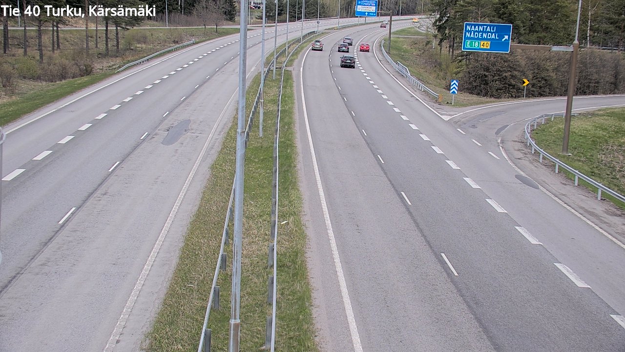 Kelikamerat Kuva Tie 40 Turku, Kärsämäki, Turku, Varsinais-Suomi