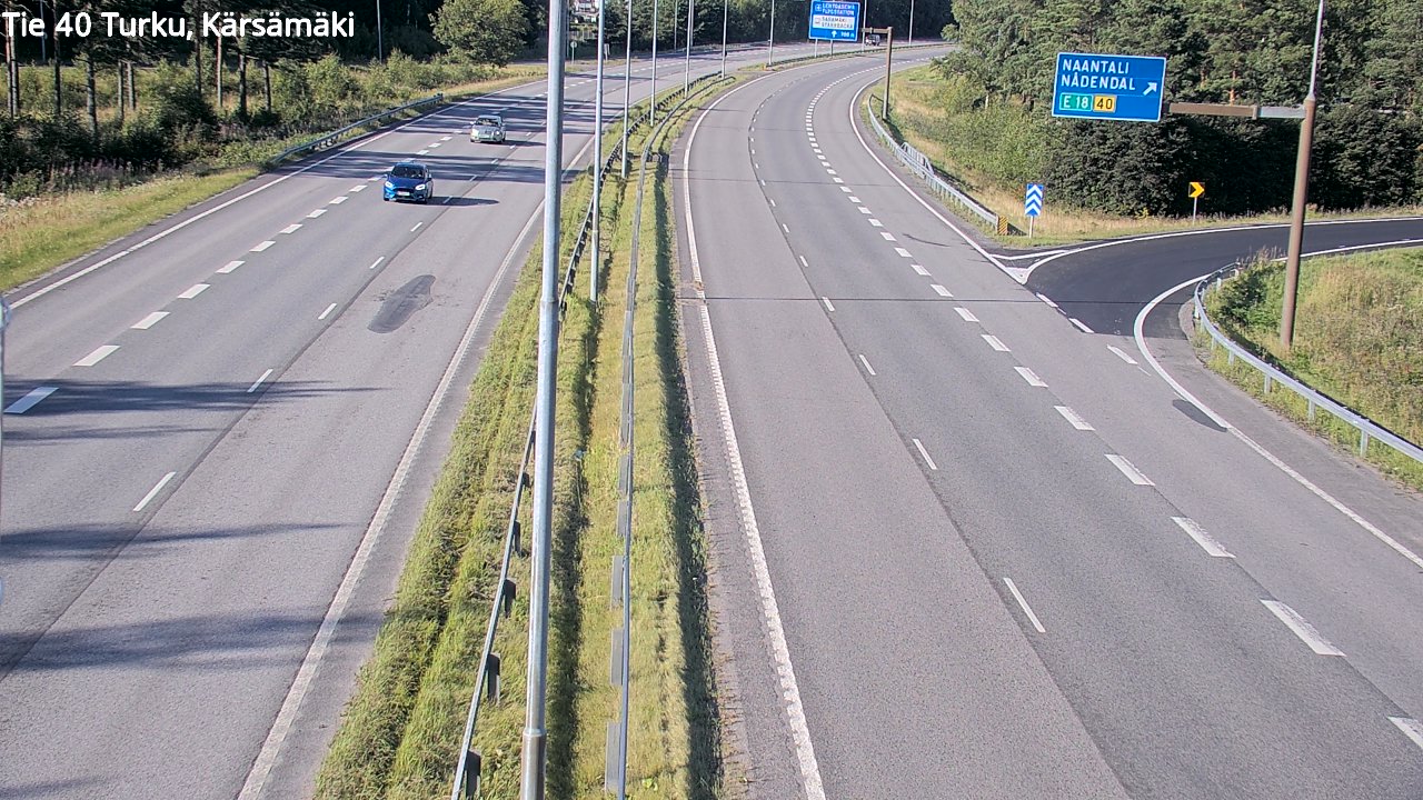 Kelikamerat Kuva Tie 40 Turku, Kärsämäki, Turku, Varsinais-Suomi
