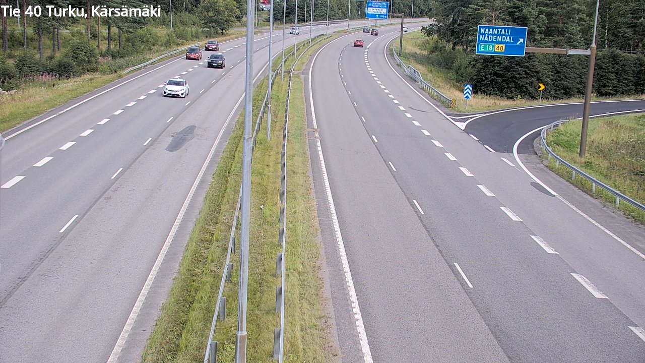 Kelikamerat Kuva Tie 40 Turku, Kärsämäki, Turku, Varsinais-Suomi