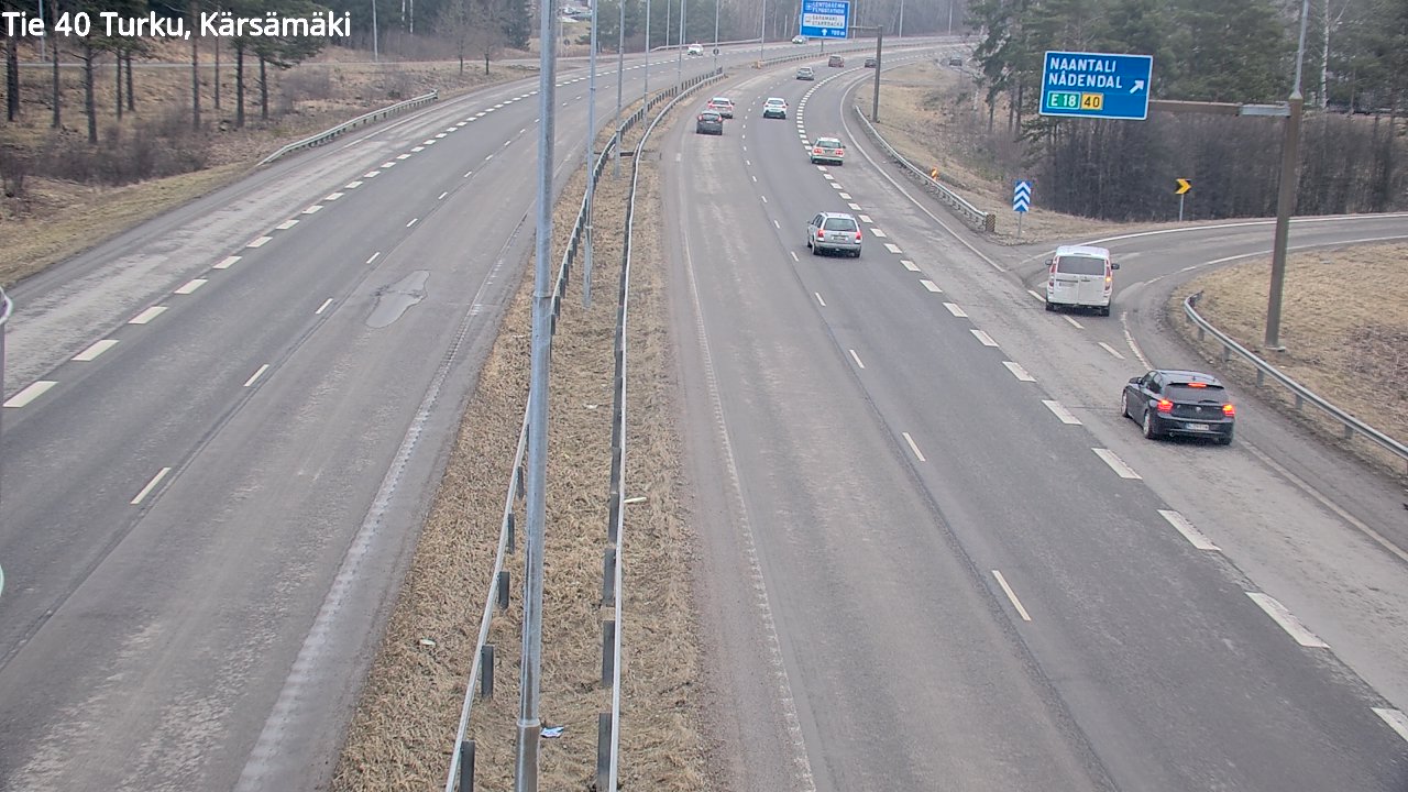 Kelikamerat Kuva Tie 40 Turku, Kärsämäki, Turku, Varsinais-Suomi