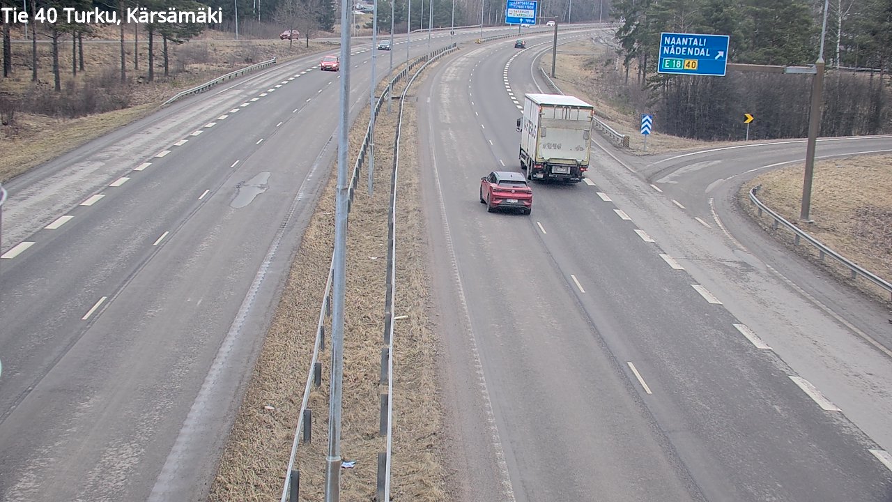 Kelikamerat Kuva Tie 40 Turku, Kärsämäki, Turku, Varsinais-Suomi