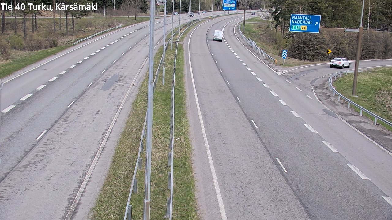 Kelikamerat Kuva Tie 40 Turku, Kärsämäki, Turku, Varsinais-Suomi