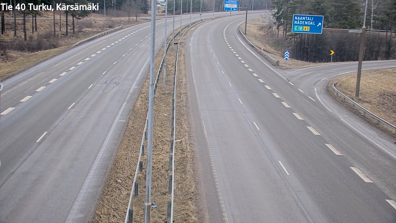 Kelikamerat Kuva Tie 40 Turku, Kärsämäki, Turku, Varsinais-Suomi