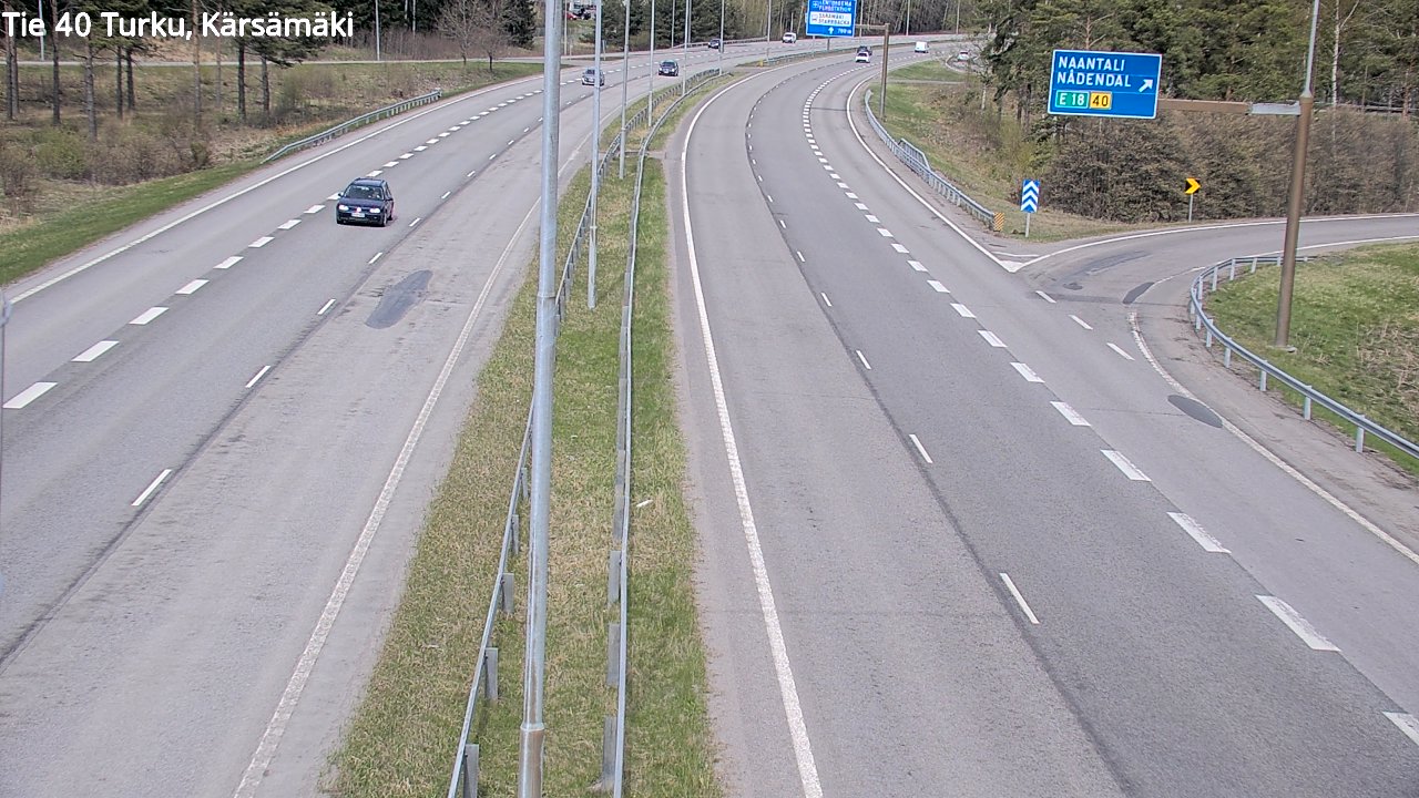 Kelikamerat Kuva Tie 40 Turku, Kärsämäki, Turku, Varsinais-Suomi