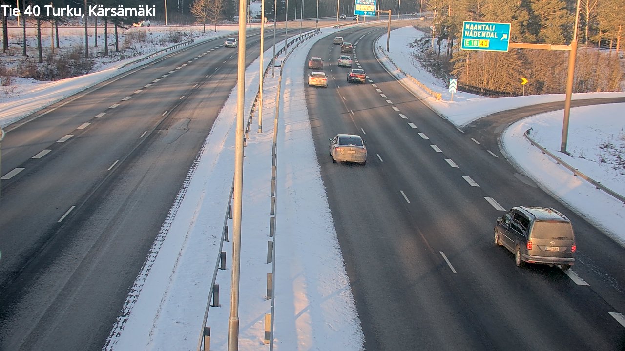 Kelikamerat Kuva Tie 40 Turku, Kärsämäki, Turku, Varsinais-Suomi