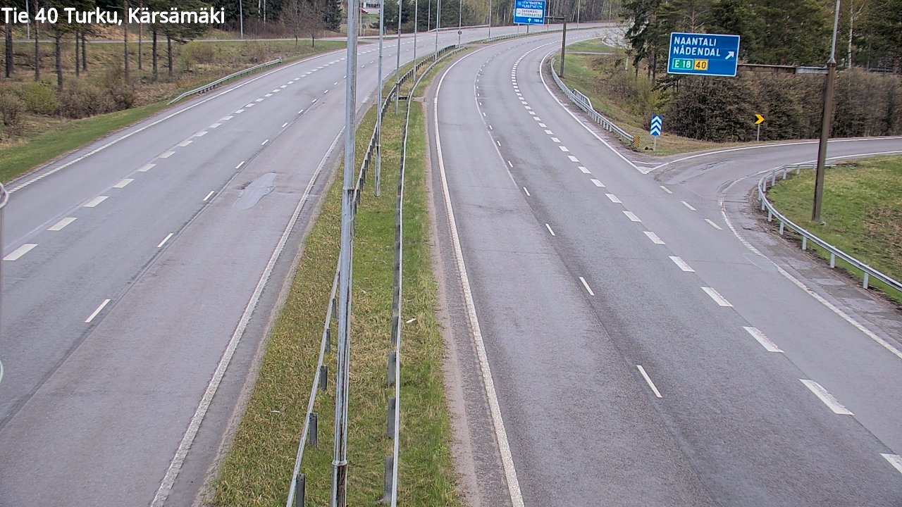 Kelikamerat Kuva Tie 40 Turku, Kärsämäki, Turku, Varsinais-Suomi