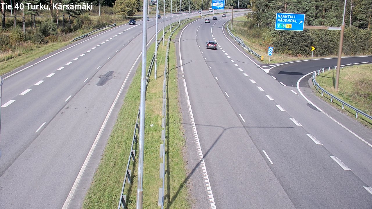 Kelikamerat Kuva Tie 40 Turku, Kärsämäki, Turku, Varsinais-Suomi