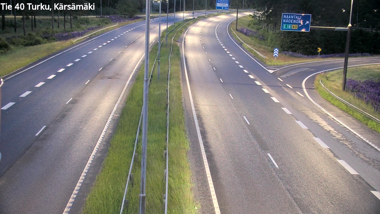 Kelikamerat Kuva Tie 40 Turku, Kärsämäki, Turku, Varsinais-Suomi