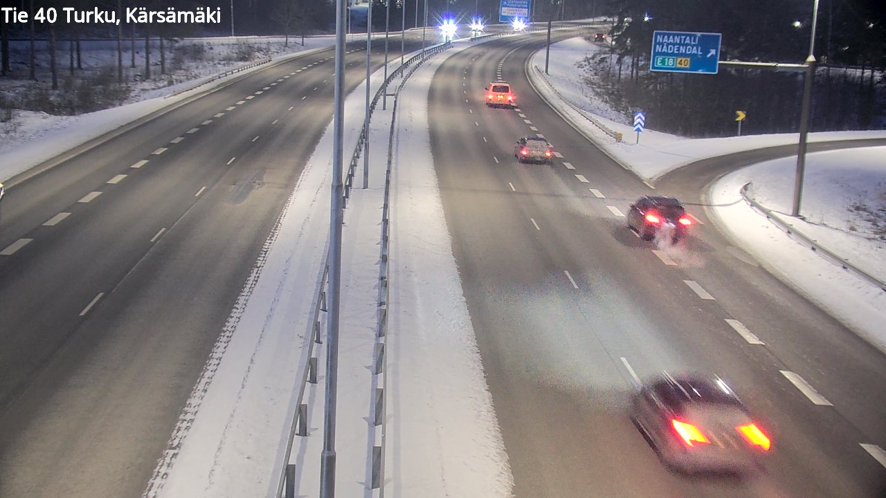 Kelikamerat Kuva Tie 40 Turku, Kärsämäki, Turku, Varsinais-Suomi