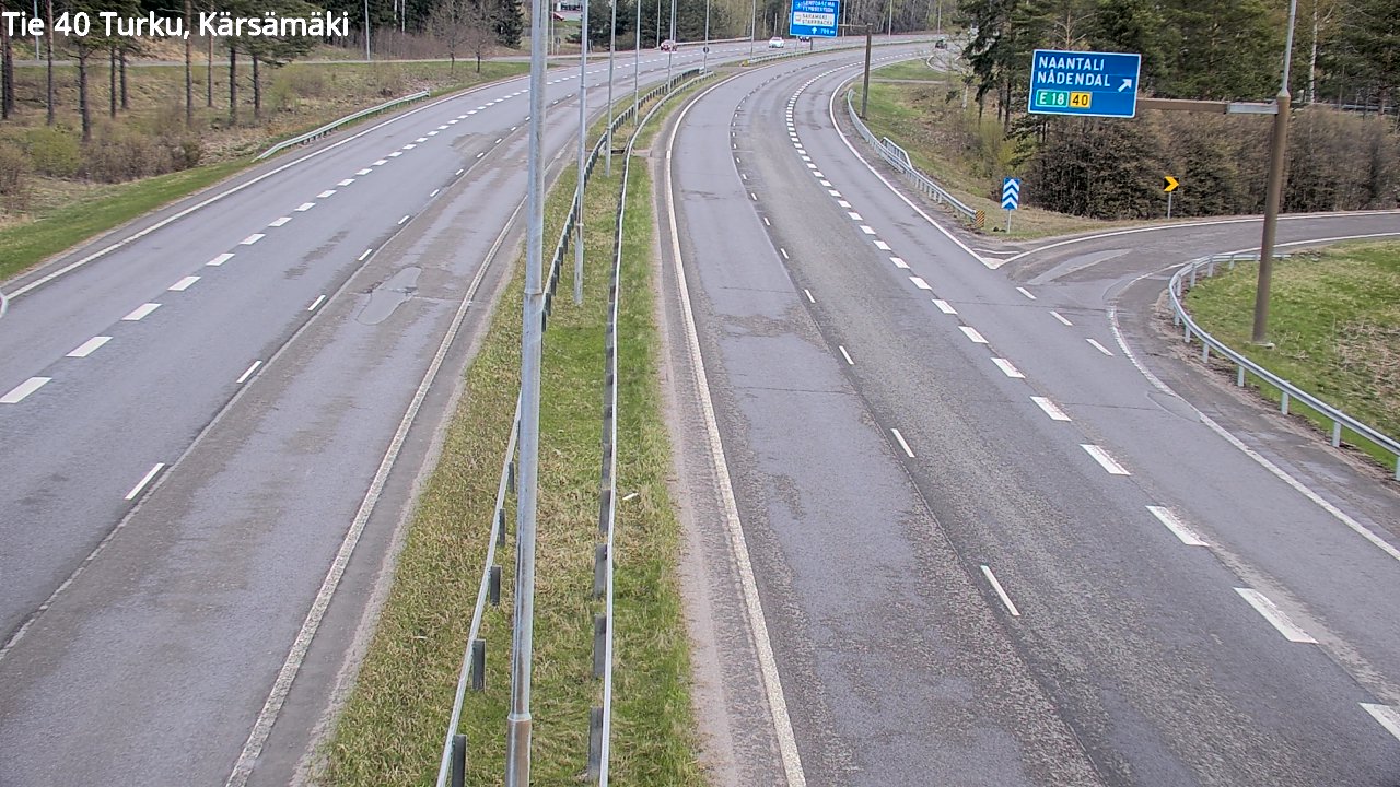 Kelikamerat Kuva Tie 40 Turku, Kärsämäki, Turku, Varsinais-Suomi