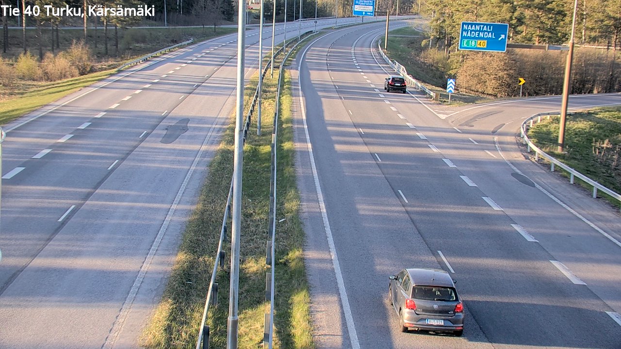 Kelikamerat Kuva Tie 40 Turku, Kärsämäki, Turku, Varsinais-Suomi