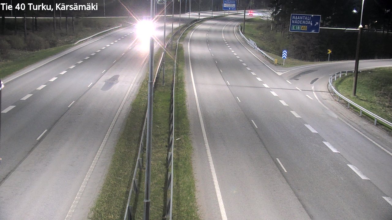 Kelikamerat Kuva Tie 40 Turku, Kärsämäki, Turku, Varsinais-Suomi