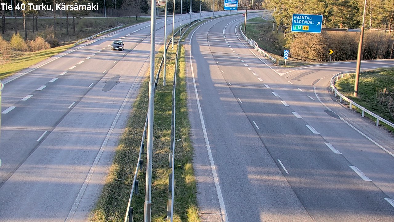 Kelikamerat Kuva Tie 40 Turku, Kärsämäki, Turku, Varsinais-Suomi