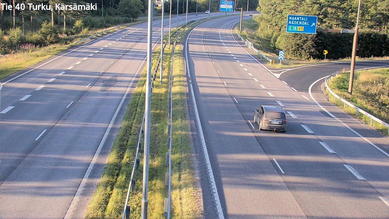 Kelikamerat Kuva Tie 40 Turku, Kärsämäki, Turku, Varsinais-Suomi