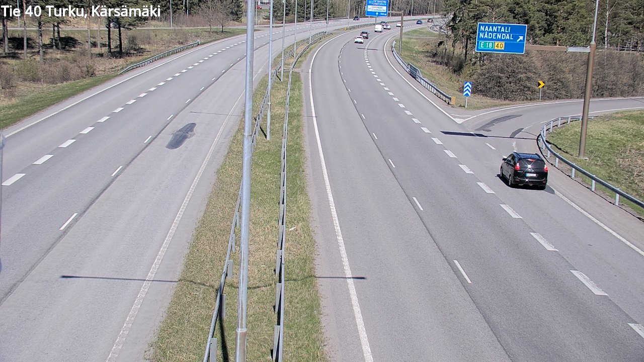 Kelikamerat Kuva Tie 40 Turku, Kärsämäki, Turku, Varsinais-Suomi