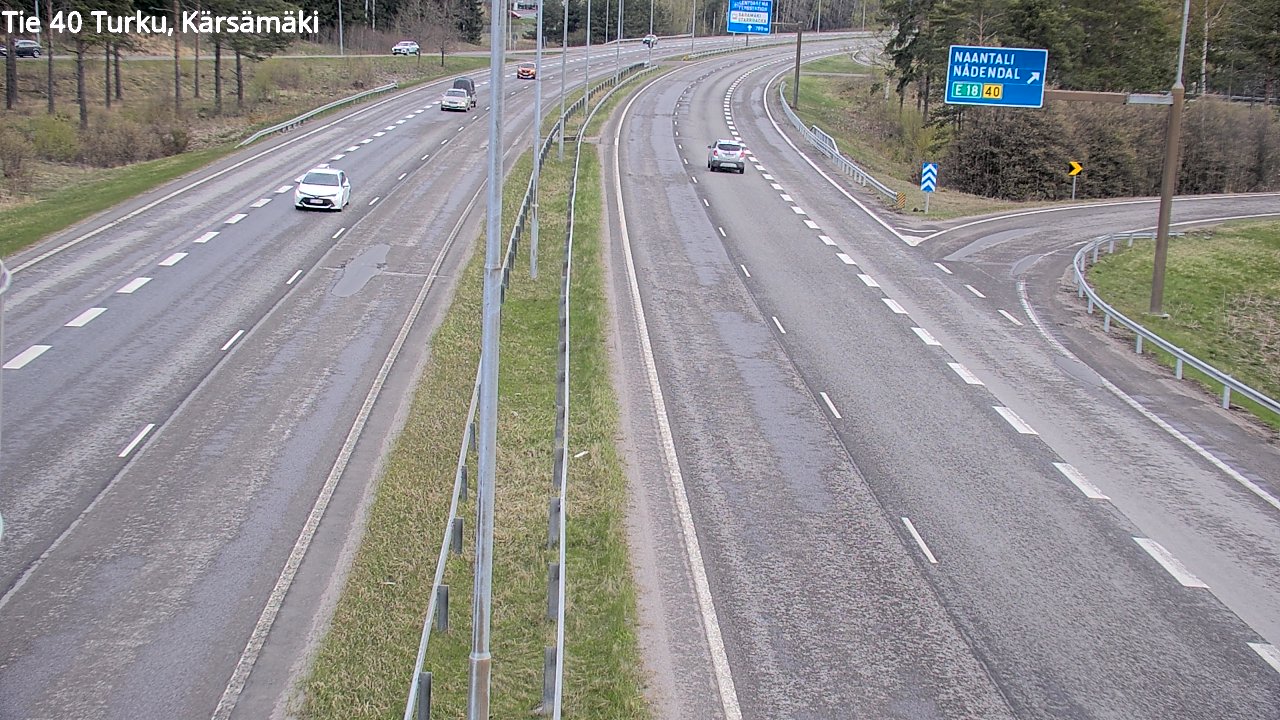 Kelikamerat Kuva Tie 40 Turku, Kärsämäki, Turku, Varsinais-Suomi
