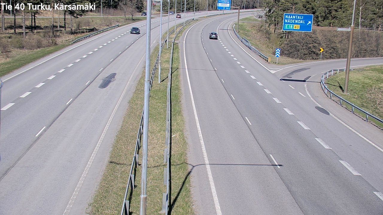 Kelikamerat Kuva Tie 40 Turku, Kärsämäki, Turku, Varsinais-Suomi
