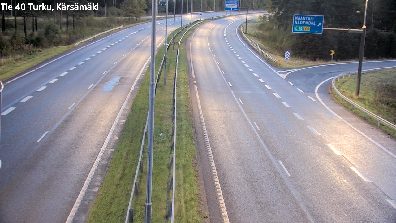 Kelikamerat Kuva Tie 40 Turku, Kärsämäki, Turku, Varsinais-Suomi