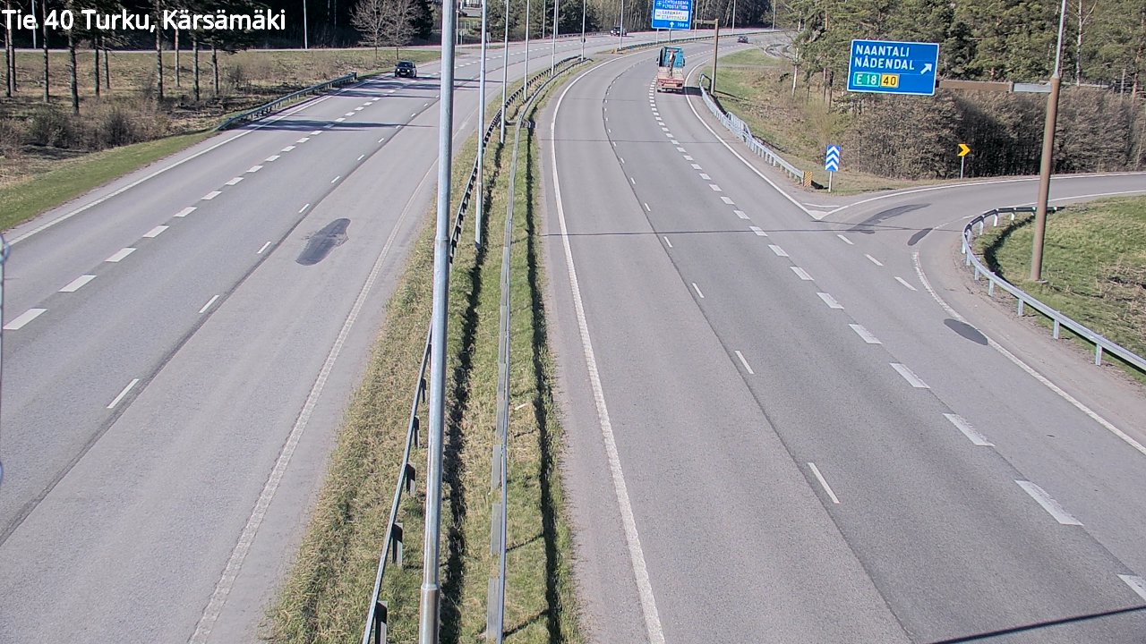 Kelikamerat Kuva Tie 40 Turku, Kärsämäki, Turku, Varsinais-Suomi