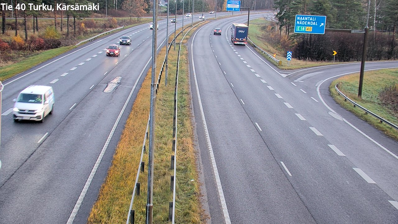Kelikamerat Kuva Tie 40 Turku, Kärsämäki, Turku, Varsinais-Suomi