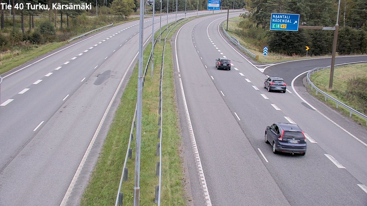 Kelikamerat Kuva Tie 40 Turku, Kärsämäki, Turku, Varsinais-Suomi